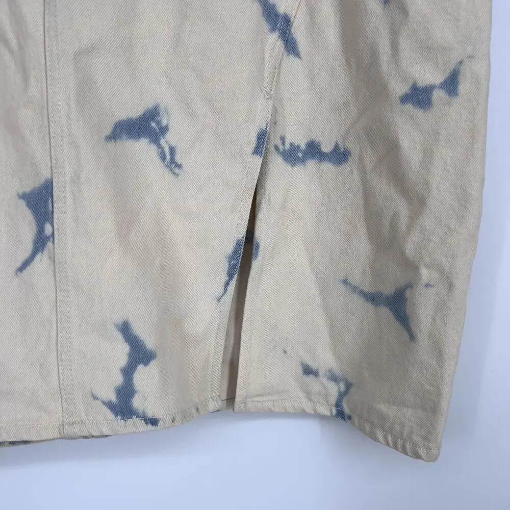 Future collective denim skirt light wash Size 18